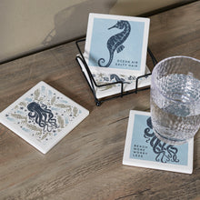 Load image into Gallery viewer, Sea Creatures Coaster Set