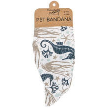 Load image into Gallery viewer, Large Sea Creatures Pet Bandana