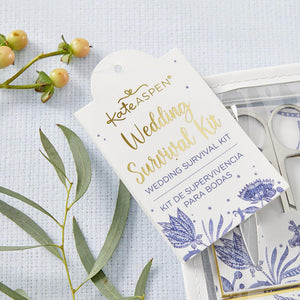 Blue Willow Wedding Survival Kit