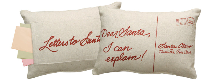Dear Santa Pocket Pillow