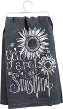 Load image into Gallery viewer, You Are My Sunshine Chalk Kitchen Towel