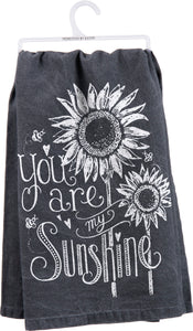 You Are My Sunshine Chalk Kitchen Towel