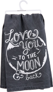 Love You To The Moon Kitchen Towel