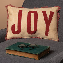 Load image into Gallery viewer, Joy Red Pillow