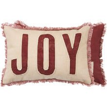 Load image into Gallery viewer, Joy Red Pillow