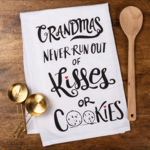 Never Run Out Of Kisses Or Cookies Kitchen Towel