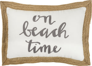 On Beach Time Pillow Set