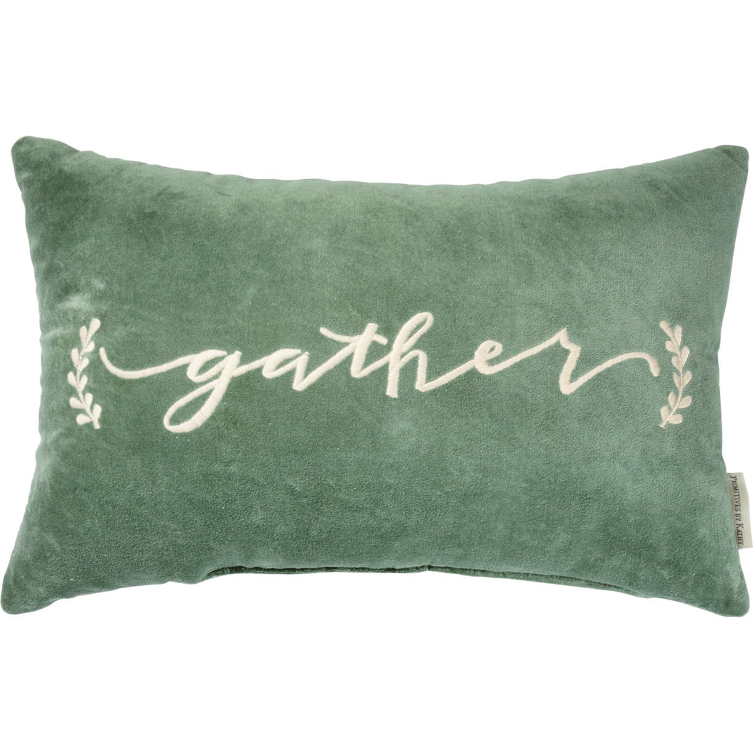Gather Velvet Pillow
