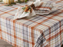 Load image into Gallery viewer, Autumn Afternoon Plaid Tablecloth