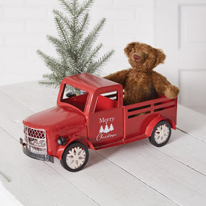 Tabletop Christmas Truck