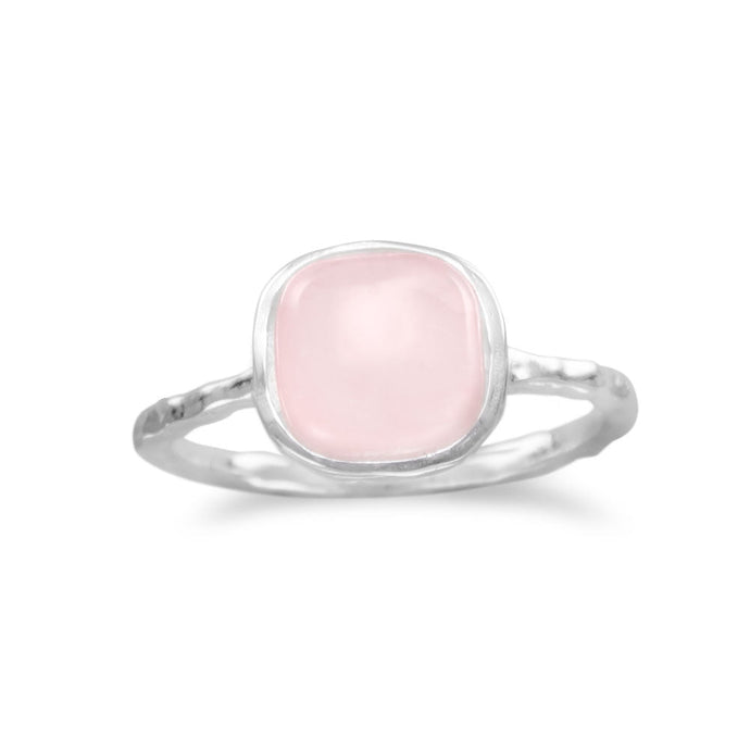 Rose Quartz Stackable Ring