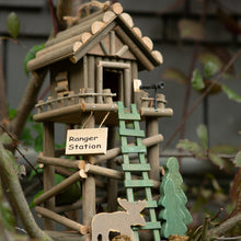 Load image into Gallery viewer, Ranger Station Wooden Folk Birdhouse