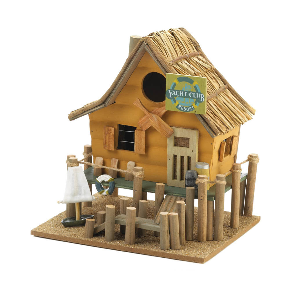 Yacht Club Wooden Folk Birdhouse