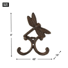 Load image into Gallery viewer, Dragonfly Wall Hook Set
