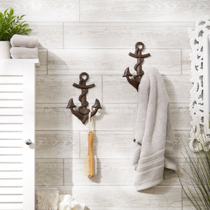 Anchor With Rope Wall Hook Set