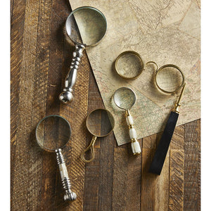 Silver Handle Magnifying Glass