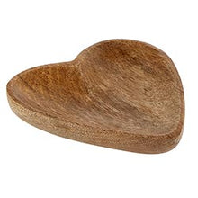 Load image into Gallery viewer, Small Mango Wood Heart Bowl