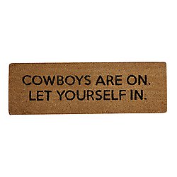 Cowboys Are On Doormat
