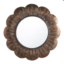 Load image into Gallery viewer, Floral Shaped Flower Metal Mirror