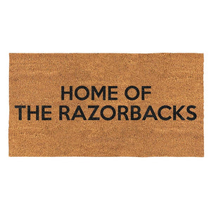 Home Of The Razorbacks Doormat