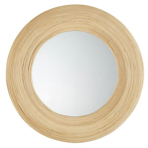Light Bamboo Mirror