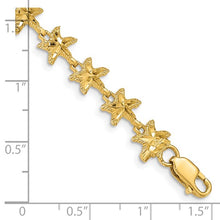 Load image into Gallery viewer, 14K Gold Starfish Bracelet 2 SoMag2