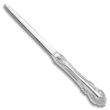 Load image into Gallery viewer, Nickel Plated Nontarnish Kings Letter Opener