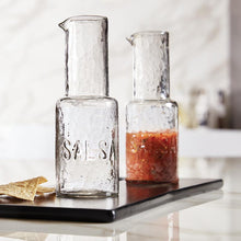 Load image into Gallery viewer, Embossed Glass Salsa Carafe