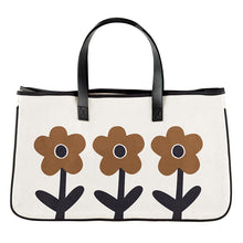 Load image into Gallery viewer, Flowers Canvas Tote
