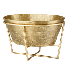 Load image into Gallery viewer, Large Gold Champagne Wine Bucket