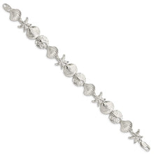 Load image into Gallery viewer, Sterling Silver Seashells Bracelet
