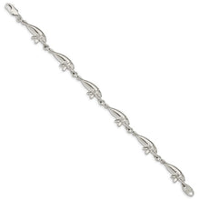 Load image into Gallery viewer, Sterling Silver Manatees Bracelet
