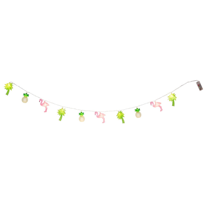 Flamingo Palm Tree String Lights