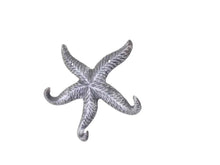Load image into Gallery viewer, Rustic Silver Cast Iron Wall Mounted Decorative Metal Starfish Triple Hook