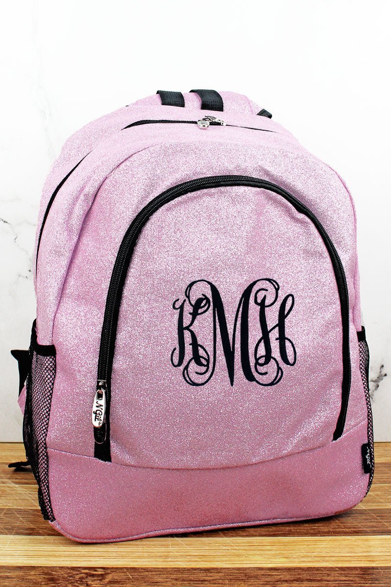 Monogram Glitz and Glam Glitter Sparkle Large Backpack