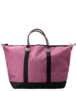 Large Canvas Travel Tote Bag
