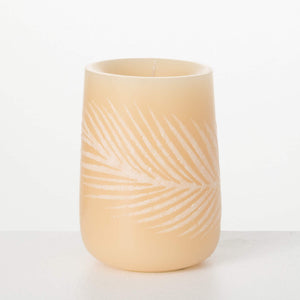 Scented Palm Leaf Tropical Candle