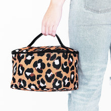 Load image into Gallery viewer, Leopard Cosmetic Bag