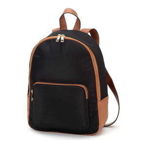 Black Nylon Small Petite Backpack