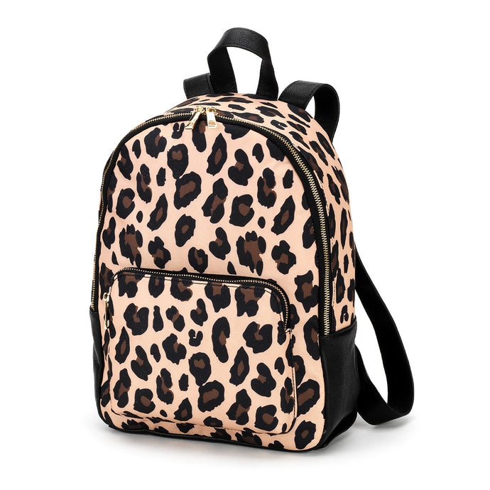 Leopard Small Petite Backpack