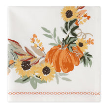 Load image into Gallery viewer, Fall Squash Pumpkin Printed Napkin