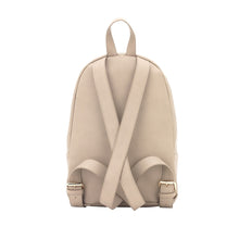 Load image into Gallery viewer, Tan Small Petite Personalized Backpack