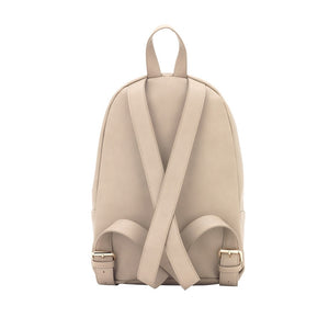 Tan Small Petite Personalized Backpack