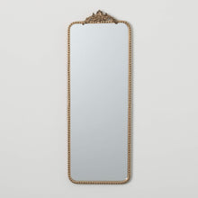 Load image into Gallery viewer, Elongated Gold Trimmed Mirror