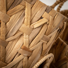 Load image into Gallery viewer, Woven Wicker Straw Basket Set