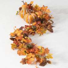 Load image into Gallery viewer, Pumpkin and Berry Weatherproof Garland