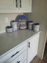 Load image into Gallery viewer, Ceramic Blue and White Talavera Canister Set