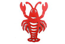 Load image into Gallery viewer, Rustic Red Cast Iron Lobster Trivet