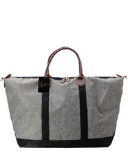 Load image into Gallery viewer, Large Canvas Weekender Tote Bag