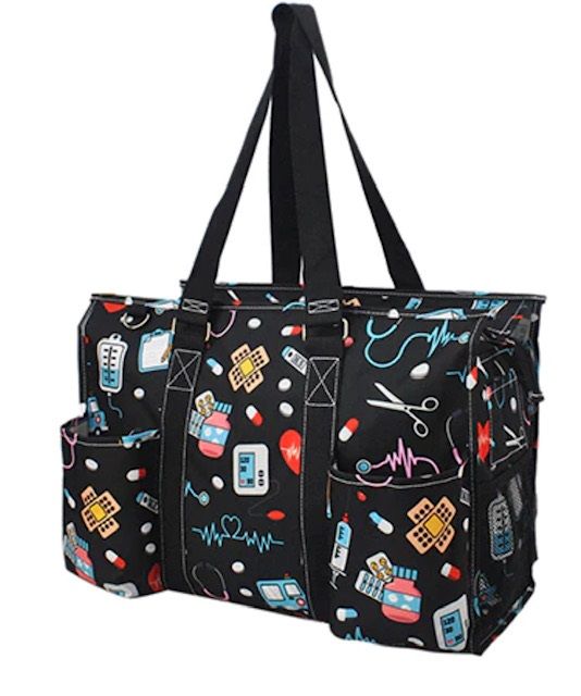 Nurse Organizer Utility Tote Bag